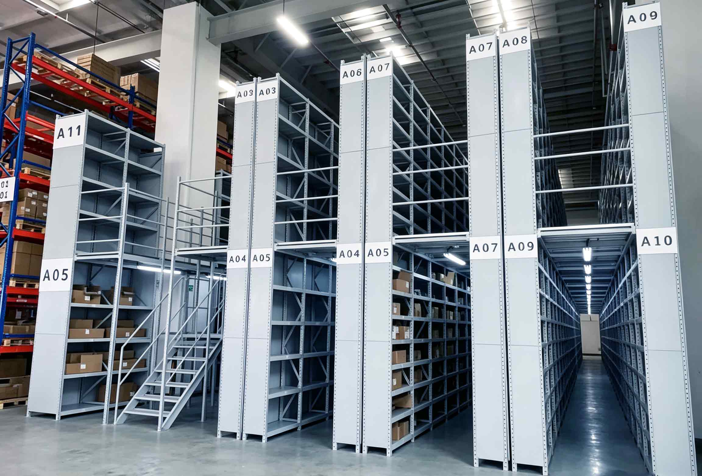 Steel Grating Mezzanine