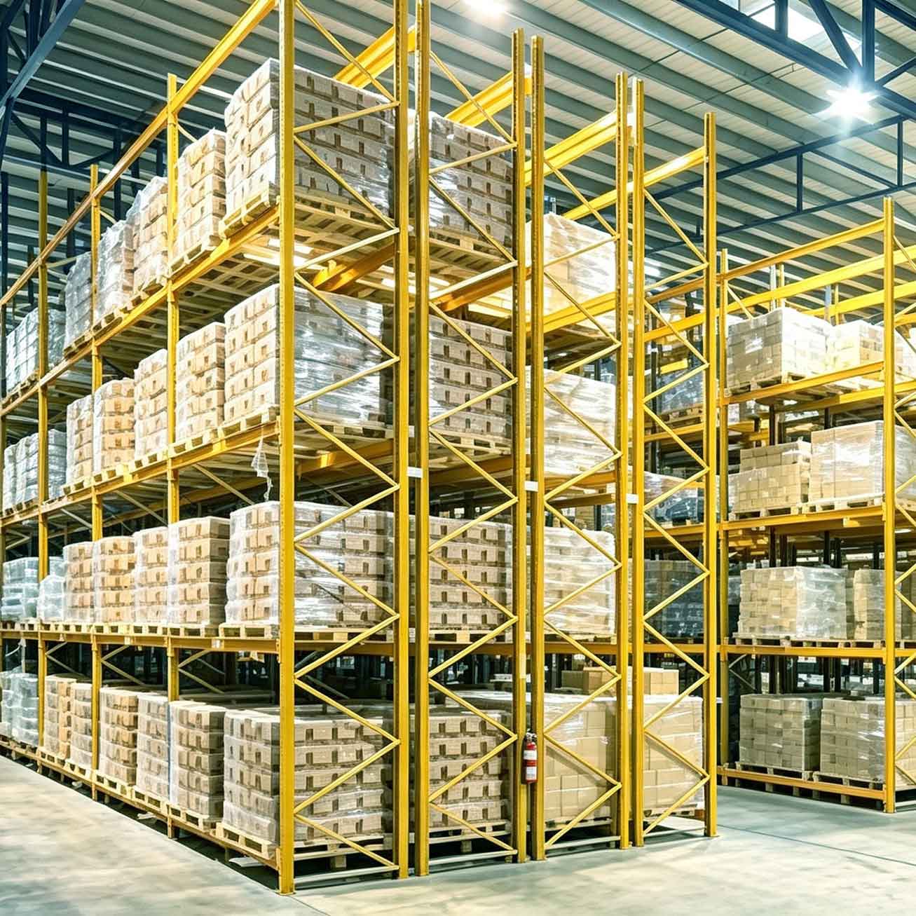 Industrial Double Deep Racking