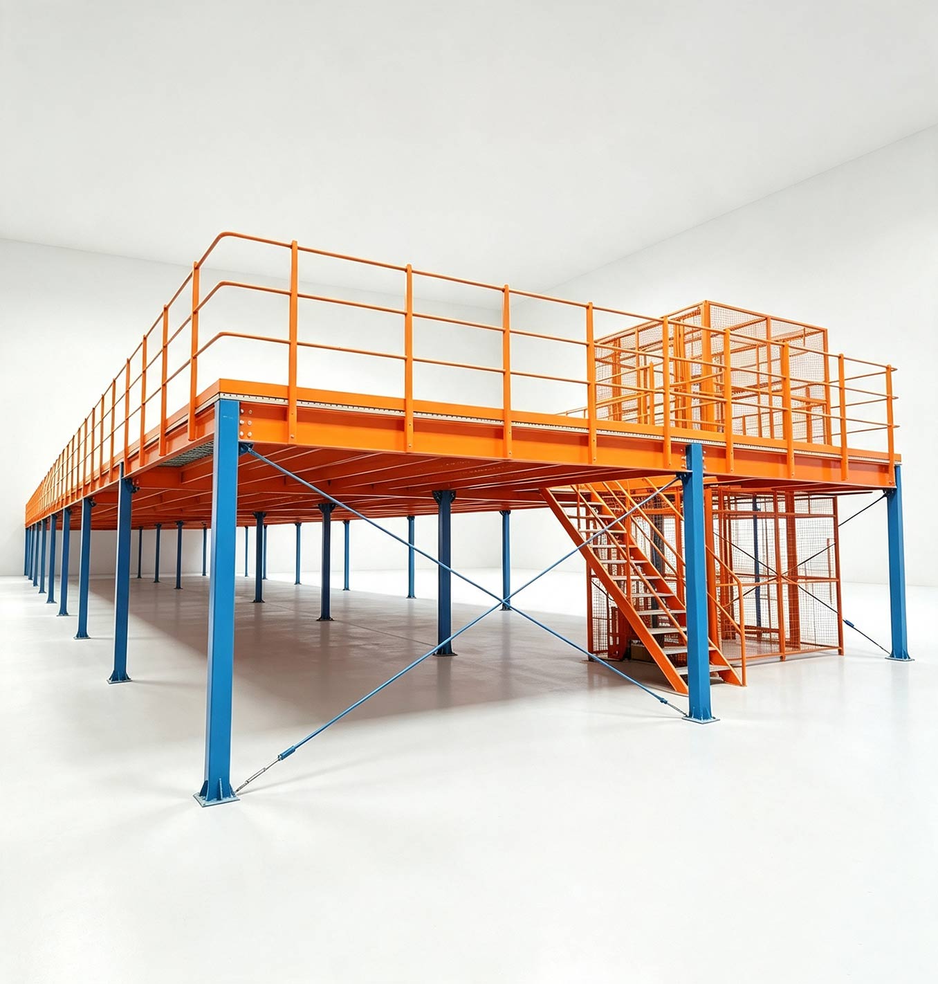 Steel Mezzanine Platform