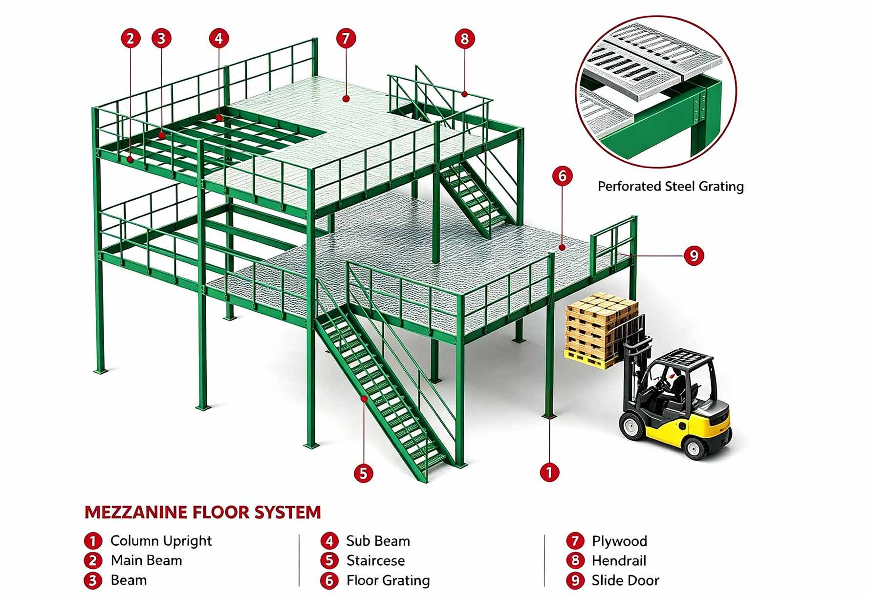 Steel Platform Racking